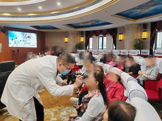 活動(dòng)現(xiàn)場。重慶愛爾眼科醫(yī)院總院供圖