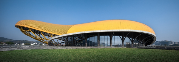 廣西壯族自治區(qū)田東縣體育館。受訪人供圖