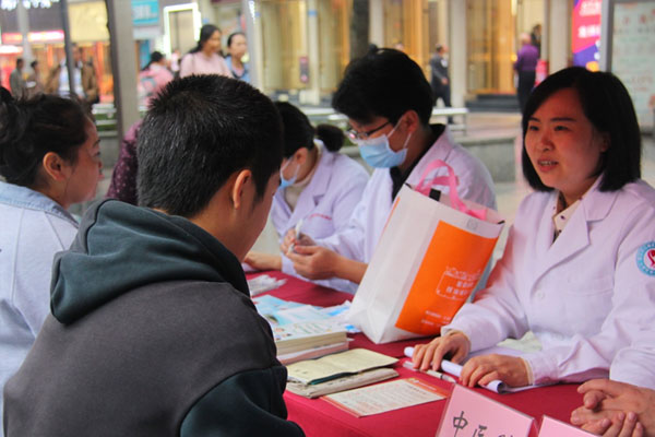 活動(dòng)現(xiàn)場(chǎng)。江津區(qū)婦幼保健院供圖