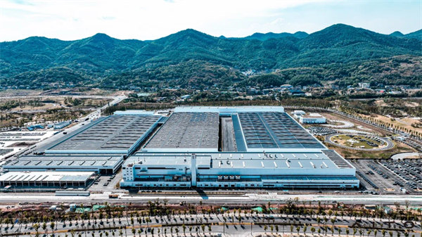 賽力斯汽車智慧工廠。賽力斯供圖