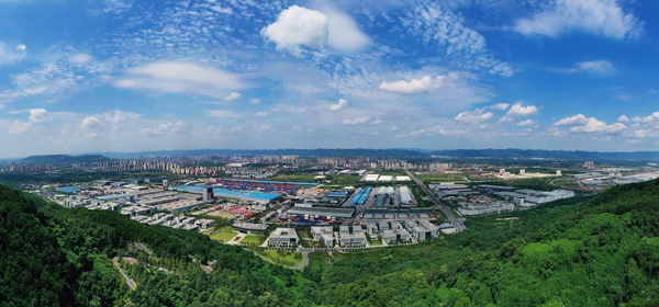 重慶國際物流樞紐園區(qū)。受訪單位供圖