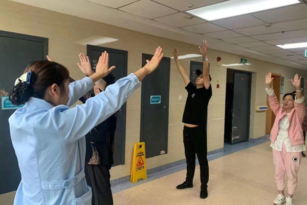 活動(dòng)現(xiàn)場(chǎng)。陳家橋醫(yī)院供圖