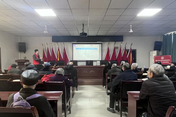 骨質(zhì)疏松健康講座。璧山區(qū)衛(wèi)生健康委供圖
