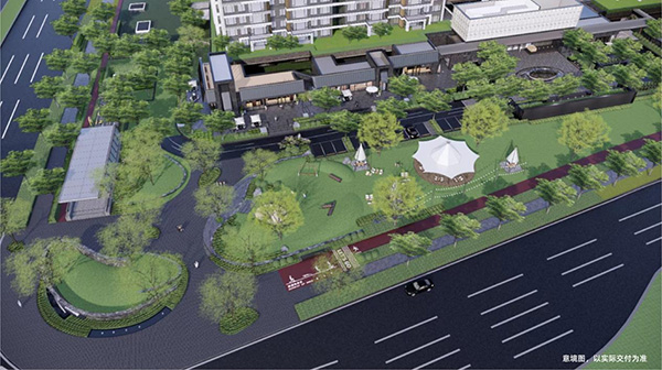 項(xiàng)目意境圖。重慶萬(wàn)科供圖