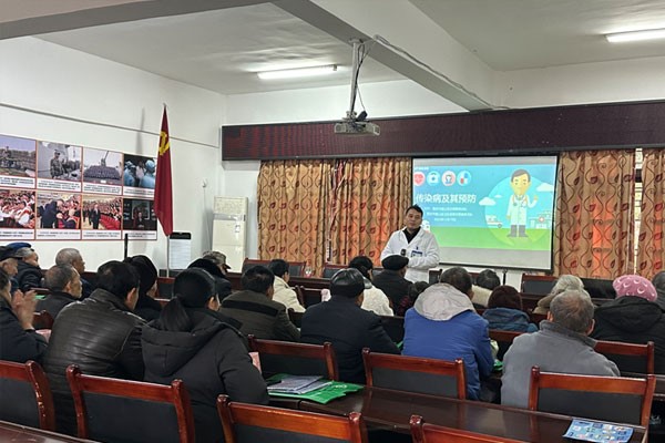 活動現(xiàn)場。璧山區(qū)衛(wèi)生健康委供圖