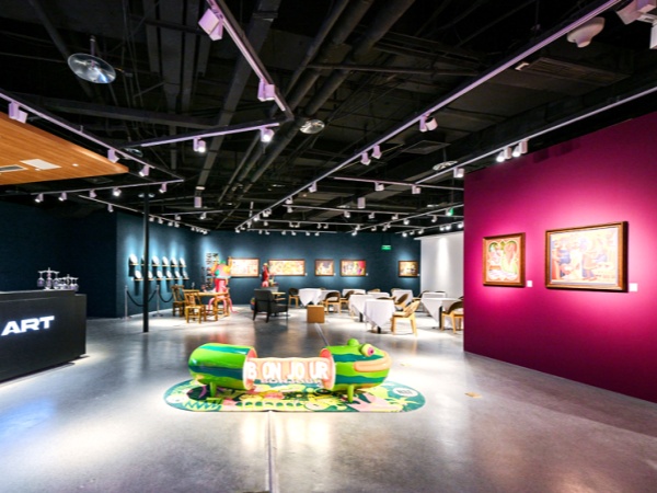 TIME4ART藝術(shù)空間。重慶時代廣場供圖