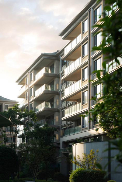 保利天珺項(xiàng)目實(shí)景圖。保利重慶供圖