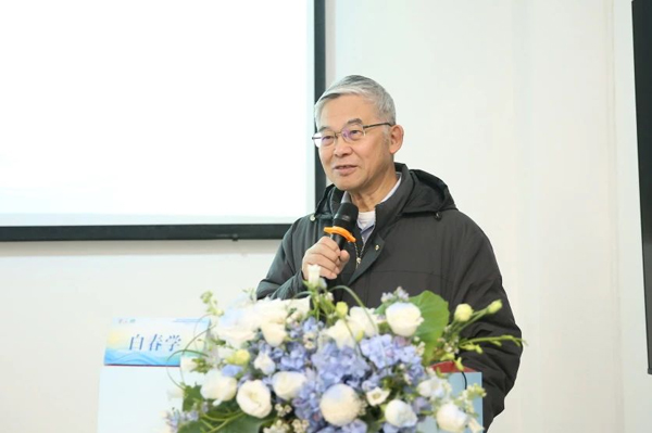 白春學(xué)致辭。重慶松山醫(yī)院供圖