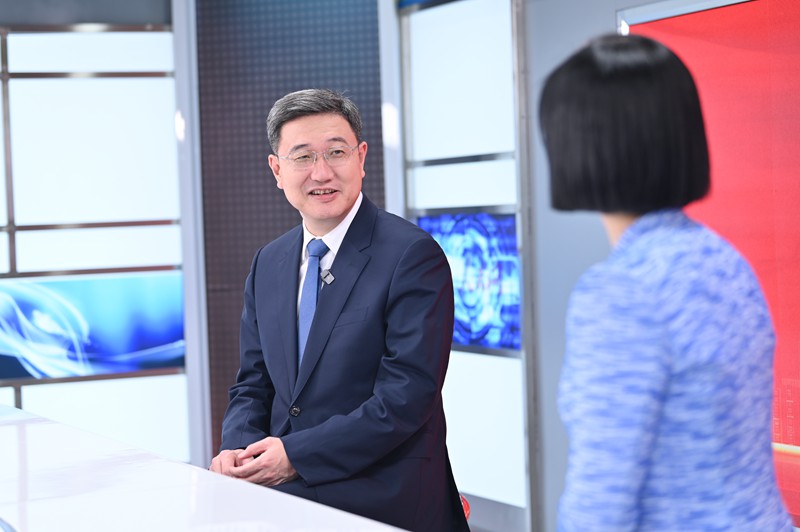 王志杰做客人民網(wǎng)重慶、重慶發(fā)布“新時代 新征程 新重慶——2024重慶兩會會客廳”系列訪談。鄒樂攝