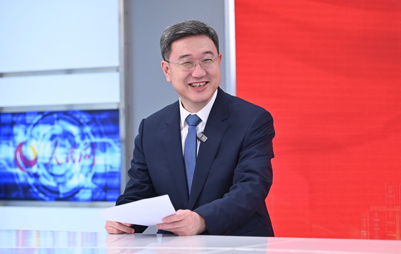 王志杰做客人民網(wǎng)重慶、重慶發(fā)布“新時代 新征程 新重慶——2024重慶兩會會客廳”系列訪談。鄒樂攝