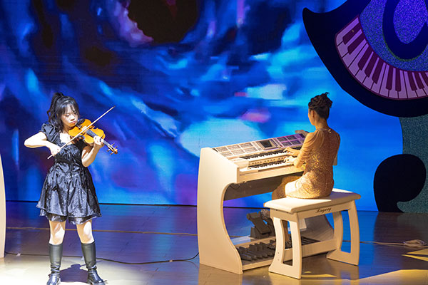 音樂會現(xiàn)場。曾英豪攝