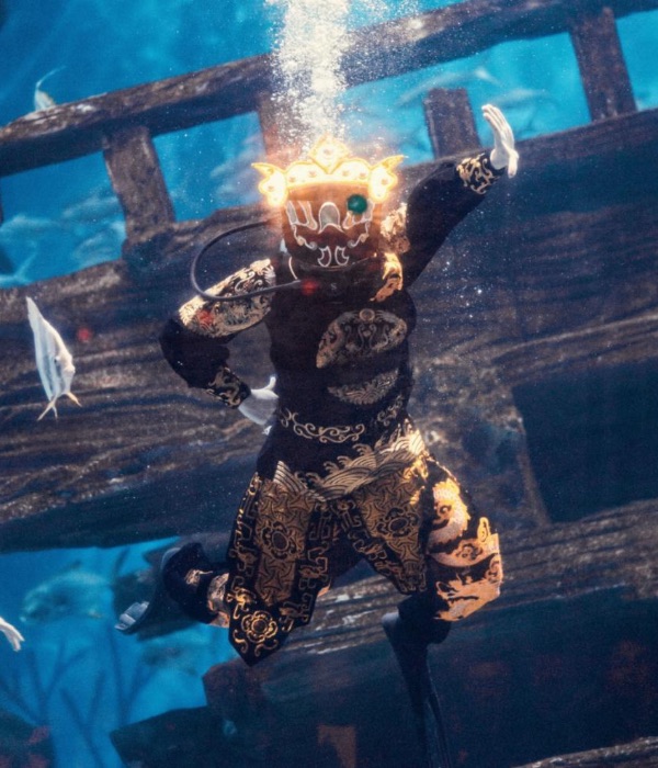 融創(chuàng)海世界表演。重慶融創(chuàng)文旅城供圖