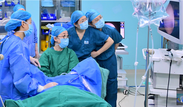 教學(xué)現(xiàn)場(chǎng)。重慶安琪兒婦產(chǎn)醫(yī)院供圖