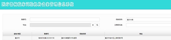 國家藥品監(jiān)督管理局官網(wǎng)備案資料圖。重慶華美整形外科醫(yī)院供圖