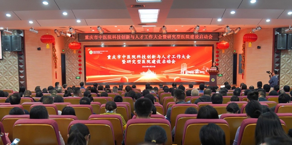 會議現(xiàn)場。重慶市中醫(yī)院供圖