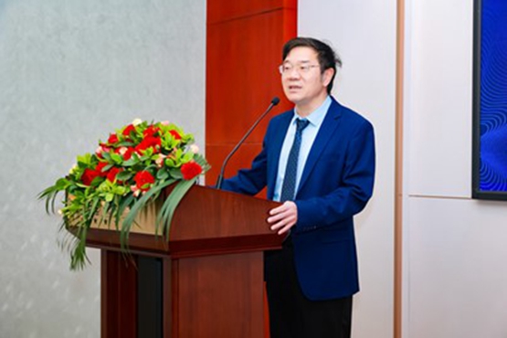 趙敏致辭。重慶眼視光眼科醫(yī)院供圖