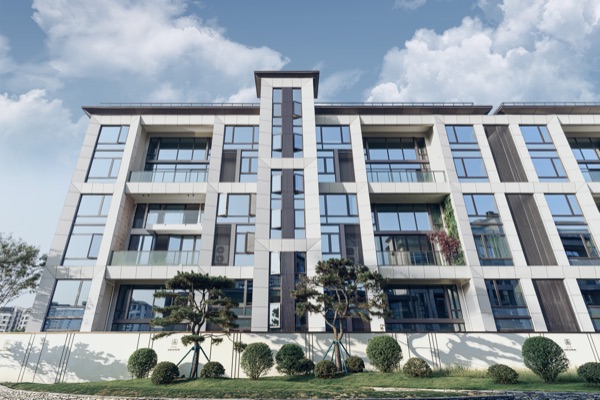 頂峰置地林語蝶院實(shí)景圖。頂峰置地供圖