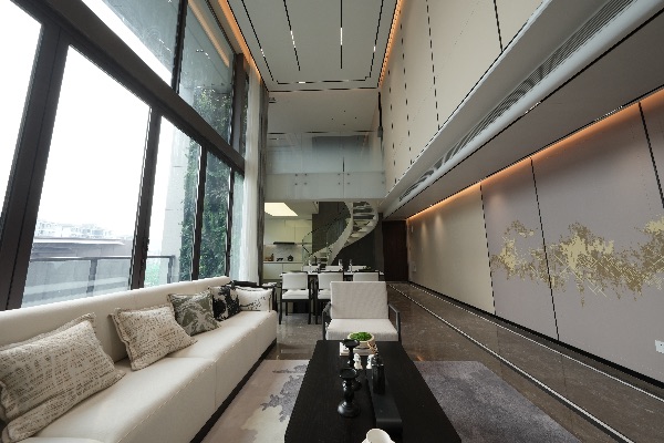 樣板間效果圖。頂峰置地供圖