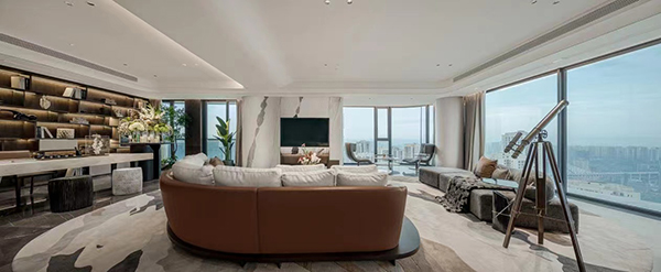 樣板間實(shí)景圖。江北嘴置業(yè)供圖