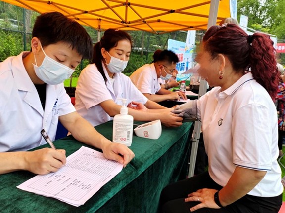 活動現(xiàn)場。重慶道格骨科醫(yī)院供圖