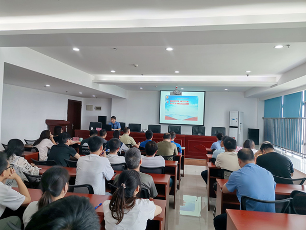 培訓(xùn)現(xiàn)場。沙坪壩區(qū)交通服務(wù)中心供圖