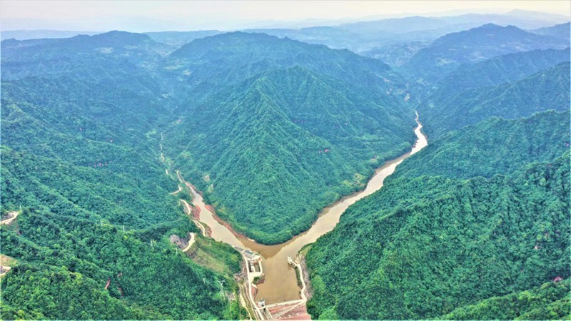 下水庫正景。鄢江奎攝