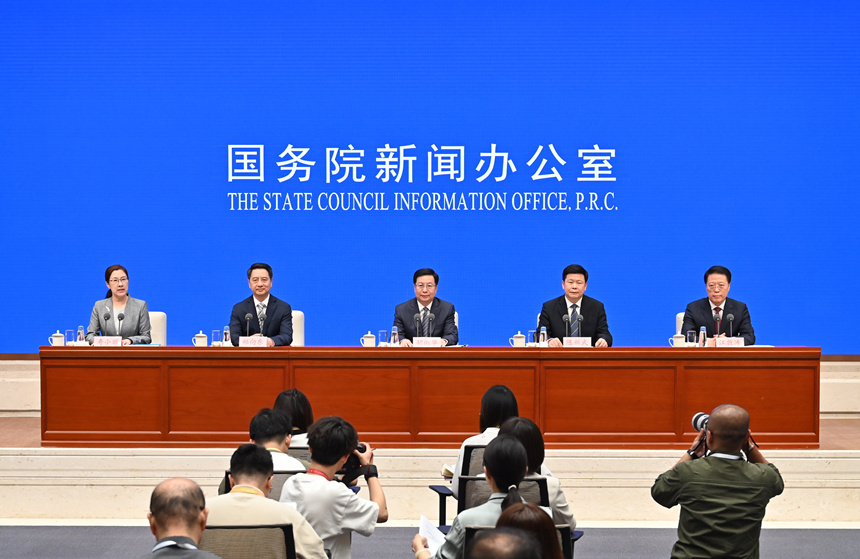 新聞發(fā)布會現(xiàn)場。鄒樂攝