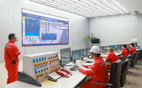 萬(wàn)州分廠(chǎng)數(shù)字化管理平臺(tái)。曾英豪攝