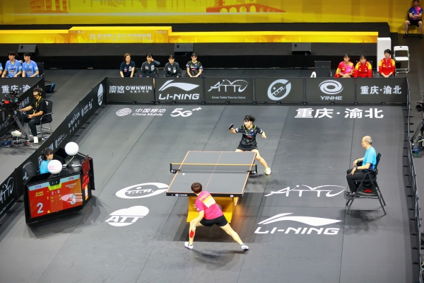 7月2日，U19女團決賽，中國隊30橫掃日本隊奪冠