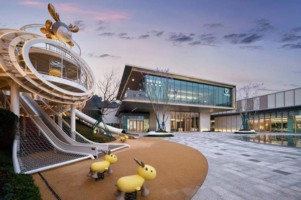 中綠江州健康生活館實拍圖，拍攝于2022年2月。中國綠發(fā)重慶公司供圖