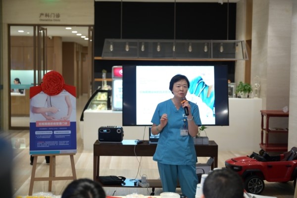 活動(dòng)現(xiàn)場(chǎng)。重慶安琪兒婦產(chǎn)醫(yī)院供圖