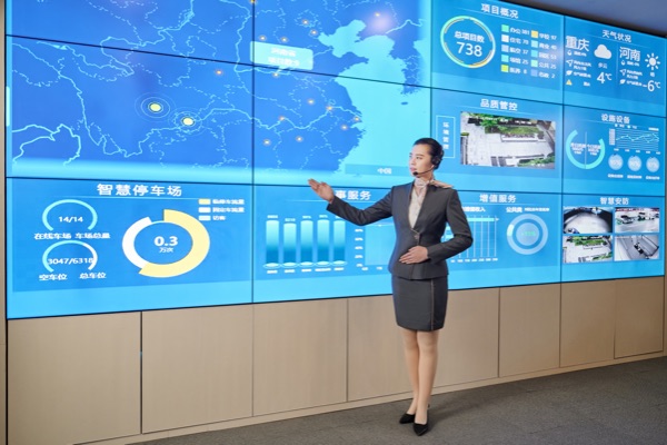 新大正數(shù)字化管理場(chǎng)景。新大正供圖