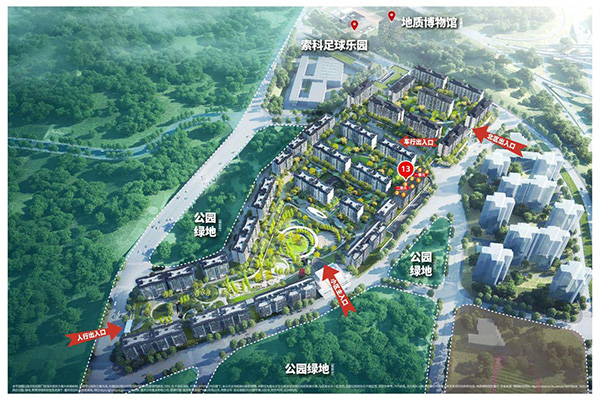 萬科星光天空之城“現(xiàn)代社區(qū)”構(gòu)建。重慶萬科供圖