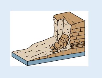 崩塌示意圖。重慶市規(guī)劃和自然資源局供圖