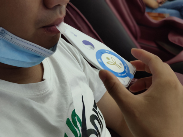 檢測現(xiàn)場。重慶東大肛腸醫(yī)院供圖