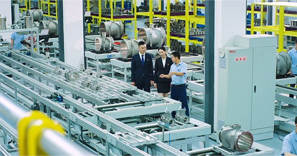 重慶農(nóng)商行支持重慶偉岸測(cè)器制造股份有限公司發(fā)展。重慶農(nóng)商行供圖