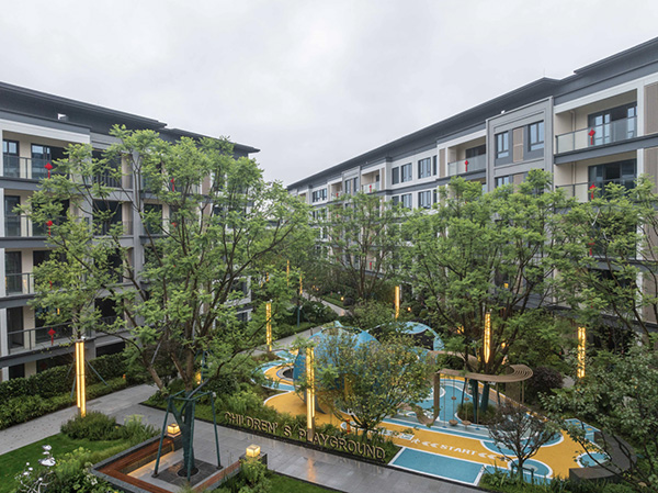 交付實(shí)景圖。越秀重慶供圖