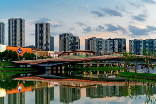 禮嘉天街北岸。重慶龍湖供圖