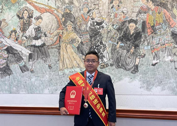 楊聰。郵儲銀行重慶分行供圖