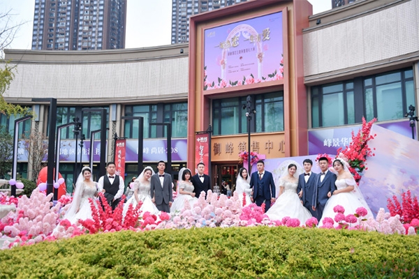 活動現(xiàn)場。御峰·譽都項目供圖