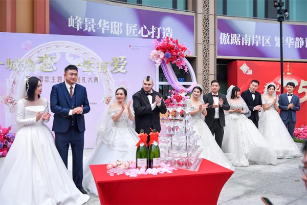 活動現(xiàn)場。御峰·譽都項目供圖