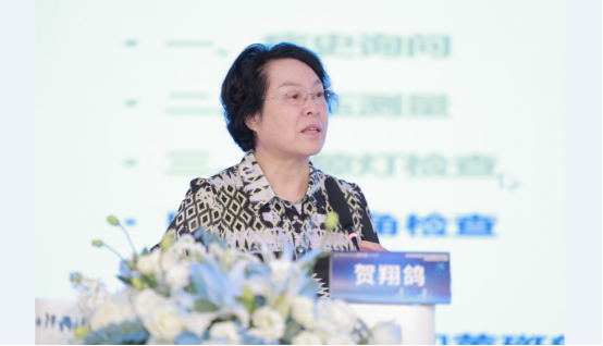 賀翔鴿致辭。重慶南坪愛(ài)爾眼科醫(yī)院供圖