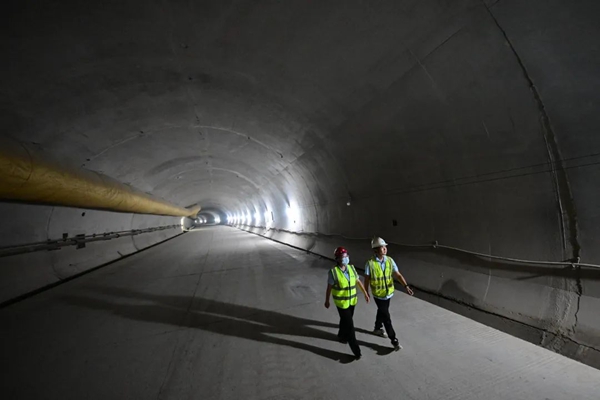 施工現(xiàn)場(chǎng)。郭旭攝