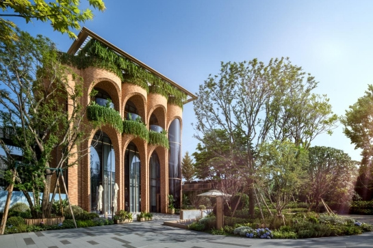 重慶之丘項目實拍圖。中國電建地產(chǎn)供圖