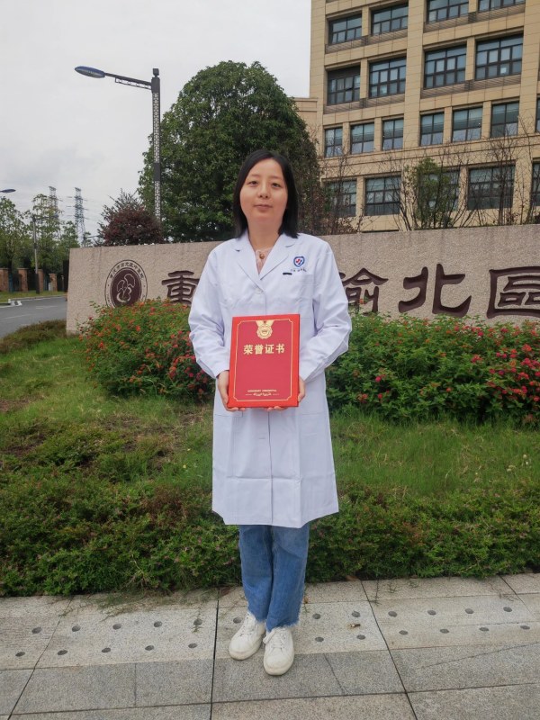 李想獲個人賽第二名。重慶道格骨科醫(yī)院供圖