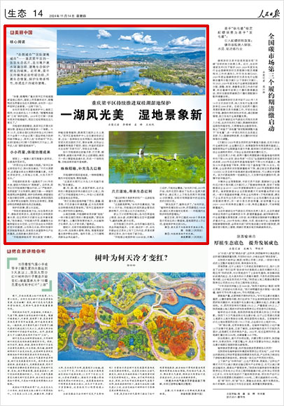 《 人民日?qǐng)?bào) 》( 2024年11月14日 14 版)