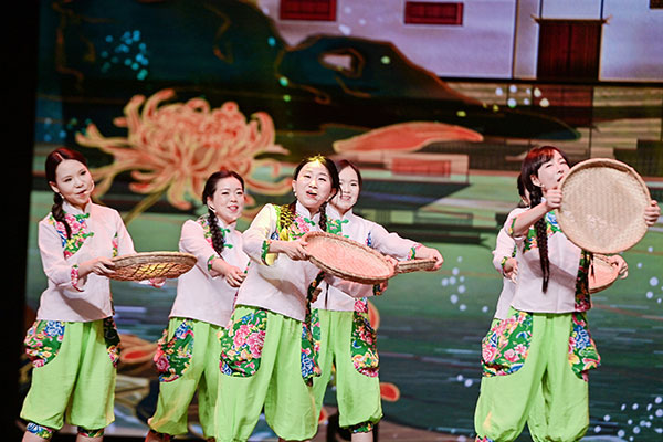 比賽現(xiàn)場(chǎng)。重慶市群藝館供圖