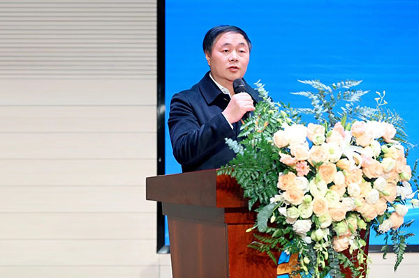 李大興致辭。重慶西區(qū)醫(yī)院供圖