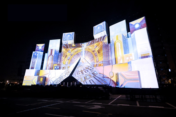 活動現(xiàn)場。重慶佛羅倫薩小鎮(zhèn)供圖