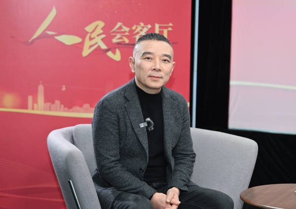 焦興濤做客人民網(wǎng)重慶頻道、成渝發(fā)布“人民會客廳”——2025重慶兩會高端訪談。鄒樂攝